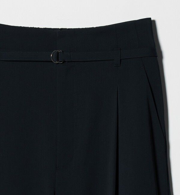 UNITED ARROWS green label relaxing「［size SHORT/TALLあり］サラフール ワイド パンツ ストレッチ 接触冷感 UVカット」|スラックス|