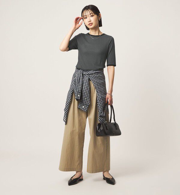 UNITED ARROWS green label relaxing「シアー リンガー Tシャツ」|Tシャツ・カットソー|