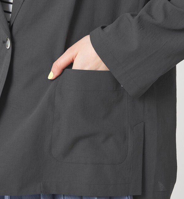 UNITED ARROWS green label relaxing「［size SHORTあり］Breeze Cool ライト ジャケット 吸水速乾 通気性 UVカット」|テーラードジャケット|