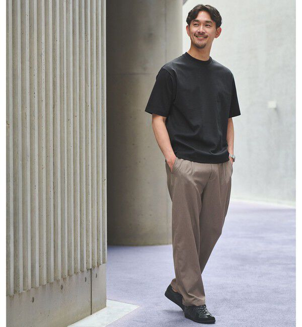 UNITED ARROWS green label relaxing「【WEB限定】JUST fit エアリーカルゼ 1P イージーパンツ-2WAYストレッチ・吸水速乾-」|その他|