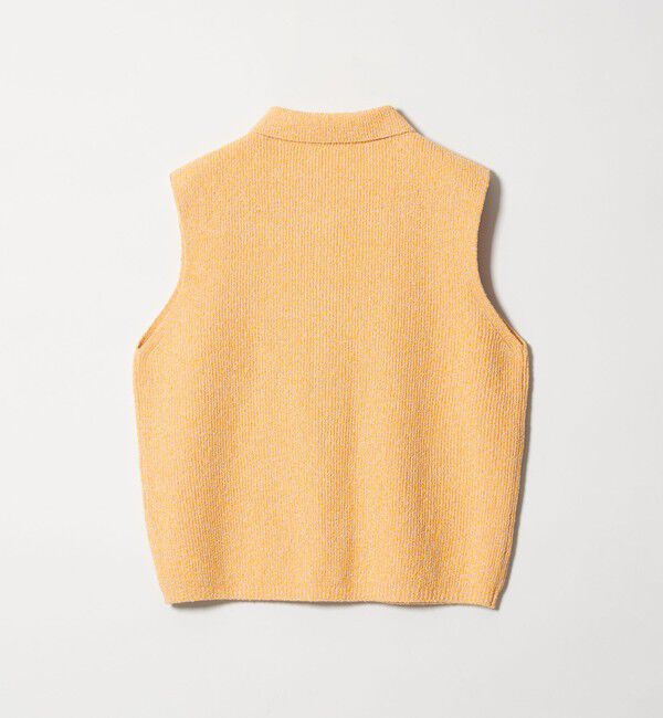STEVEN ALAN「＜Steven Alan＞ブークレヤーン ポロカラー ニット ベスト」|ベスト・ジレ|
