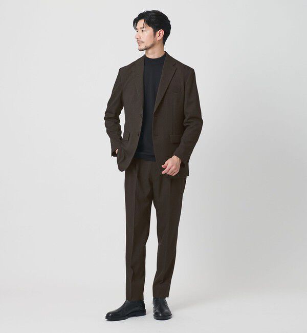 BEAUTY&YOUTH UNITED ARROWS「【WEB限定 WARDROBE SMART】LANATEC コンフォート セットアップ/ジャケット＆イージーパンツ」|スーツ|