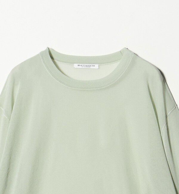 BEAUTY&YOUTH UNITED ARROWS「レーヨンナイロン ライン シアーニット プルオーバー ウォッシャブル」|ニット・セーター|