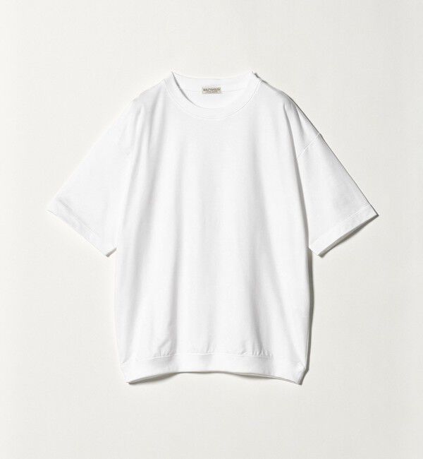 BEAUTY&YOUTH UNITED ARROWS「金政メリヤス メロー コットン スウェット Ｔシャツ MADE IN JAPAN」|Tシャツ・カットソー|WHITE