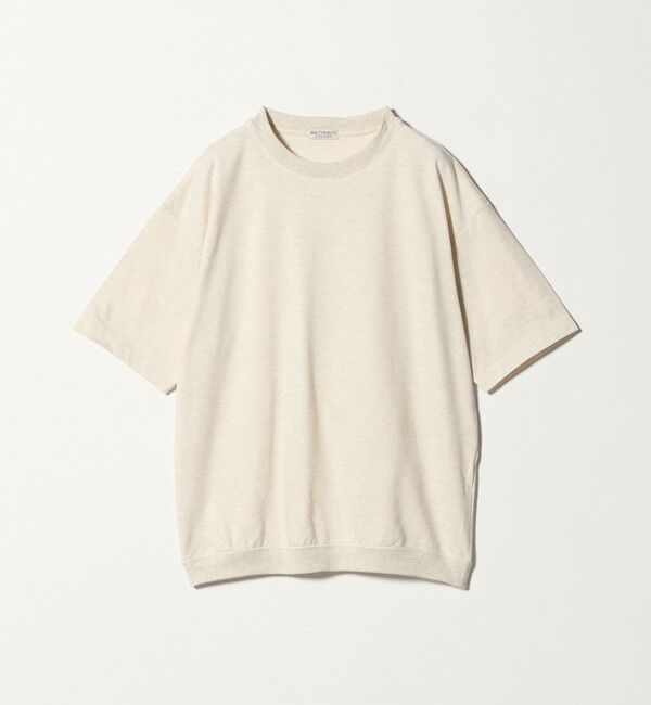 BEAUTY&YOUTH UNITED ARROWS「金政メリヤス メロー コットン スウェット Ｔシャツ MADE IN JAPAN」|Tシャツ・カットソー|NATURAL