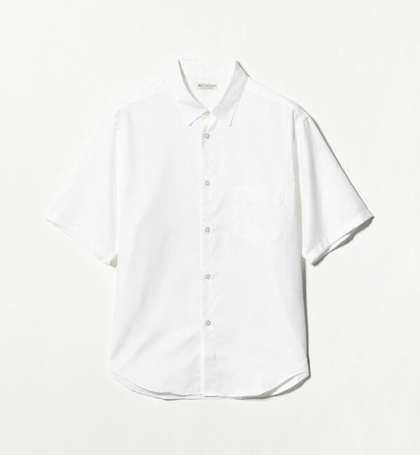BEAUTY&YOUTH UNITED ARROWS「クリア オックスフォード デオドラント レギュラー 半袖シャツ SLIM型 抗菌防臭」|シャツ・ブラウス|WHITE