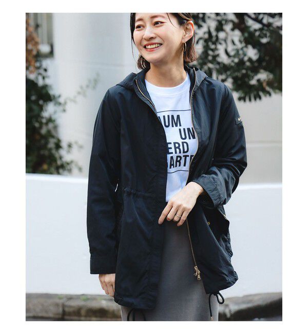 Demi-Luxe BEAMS 「【別注】TATRAS / CRIDORLA ナイロン フード ブルゾン」|ブルゾン・スタジャン|