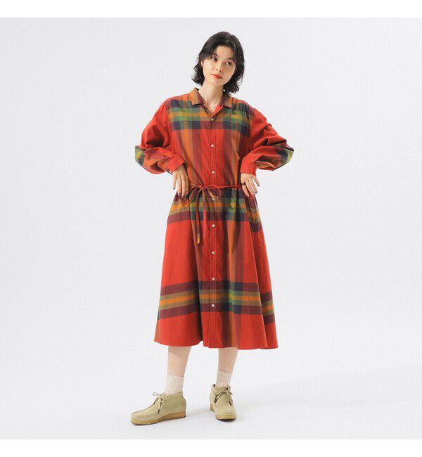 BEAMSBOY「ビッグ タータン ワンピース」|ワンピース|ORANGE