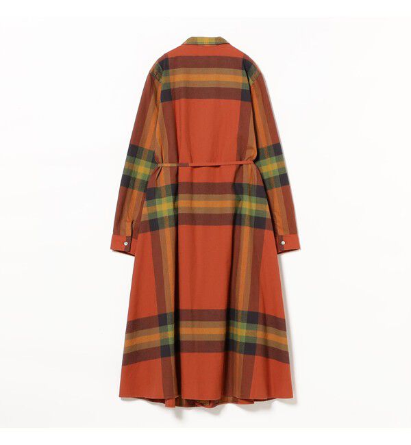 BEAMSBOY「ビッグ タータン ワンピース」|ワンピース|