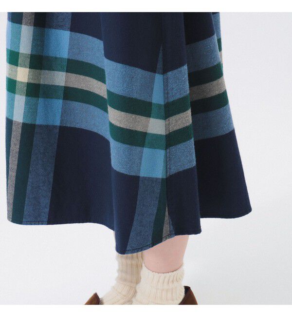 BEAMSBOY「ビッグ タータン ワンピース」|ワンピース|