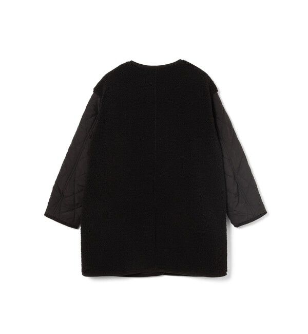 Ray BEAMS 「ボア キルト リバーシブル コート」|ダッフルコート|