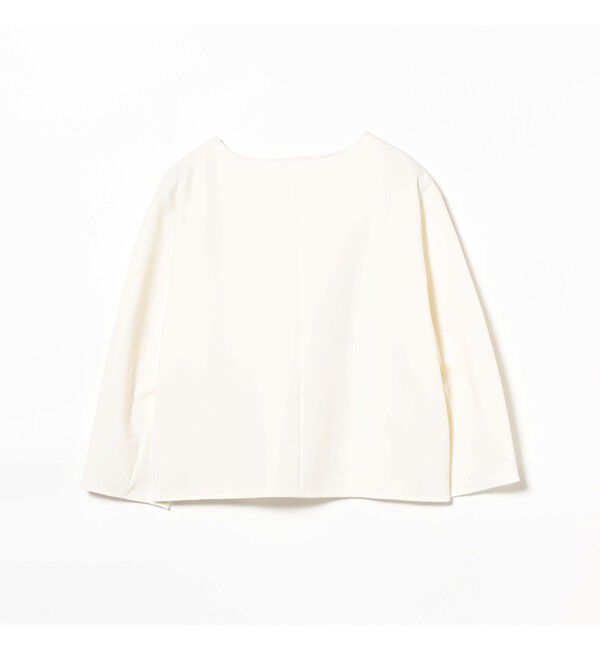 Demi-Luxe BEAMS 「レーヨン ナイロン ポンチ Vネック プルオーバー」|Tシャツ・カットソー|