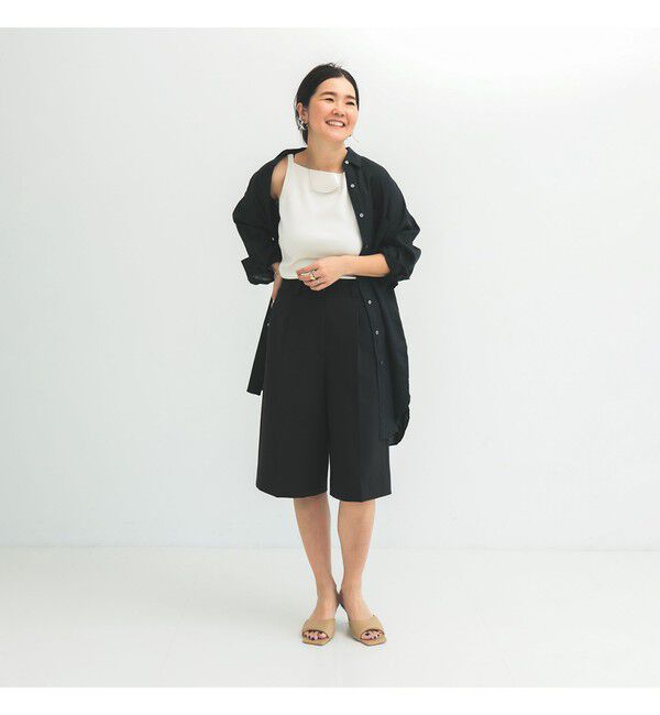 Demi-Luxe BEAMS 「ビーチサイド シャツ .M」|シャツ・ブラウス|BLACK