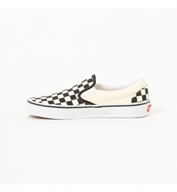 Ray BEAMS 「VANS / チェッカー スリッポン（22.5～25cm）」|スニーカー|