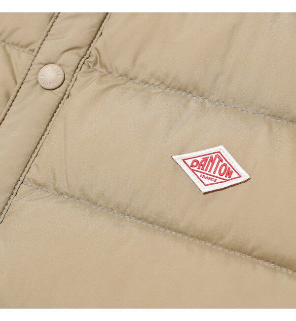 Ray BEAMS 「DANTON / インナーダウン クルーネック ベスト （XS～M）」|ベスト・ジレ|