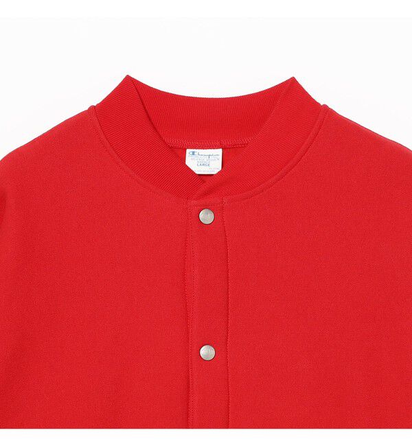 BEAMS「【別注】Champion &times; MIN-NANO / スナップ ジャケット」|スウェット・ジャージ|