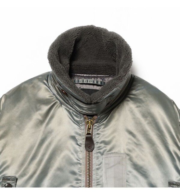 BEAMS「ワイドショートフィット B-15タイプ フライトジャケット」|ブルゾン・スタジャン|