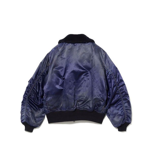 BEAMS「ワイドショートフィット B-15タイプ フライトジャケット」|ブルゾン・スタジャン|