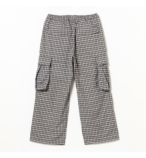 BEAMS「チェック カーゴ パンツ」|チノ|