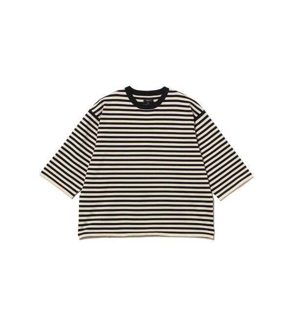 BEAMS「ショート ニット Tシャツ 【ワイドショートフィット】」|ニット・セーター|