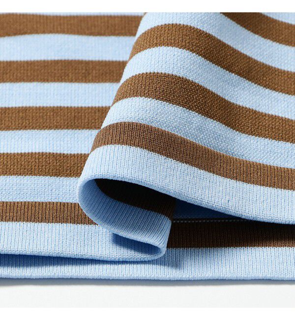 BEAMS「ショート ニット Tシャツ 【ワイドショートフィット】」|ニット・セーター|