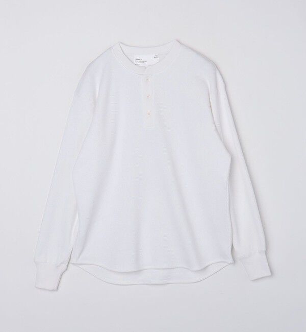 SHIPS「【SHIPS別注】THYARD:  ヘンリーネック サーマル 長袖 カットソー」|Tシャツ・カットソー|