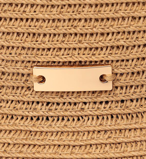 SHIPS for women「Rmeria:〈UVカット / 手洗い可能〉コットン リボン ペーパー ブレード ハット◇」|ハット|