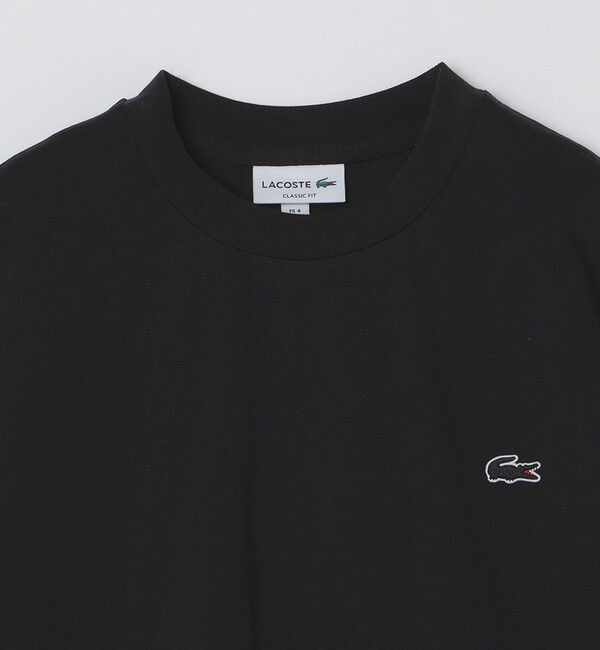 SHIPS「LACOSTE: TH5582-99 アウトラインクロック クルーネック Tシャツ」|Tシャツ・カットソー|