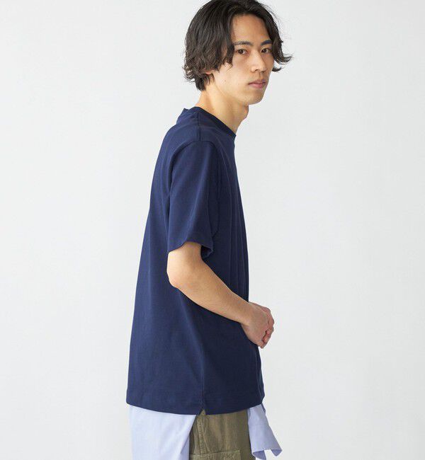 SHIPS「LACOSTE: TH5582-99 アウトラインクロック クルーネック Tシャツ」|Tシャツ・カットソー|