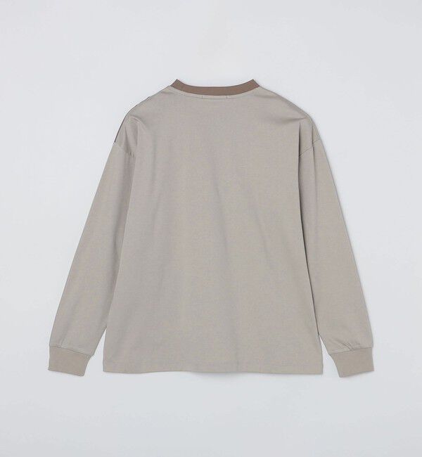 SHIPS「SHIPS: カラースラント パネル 長袖 Tシャツ」|Tシャツ・カットソー|