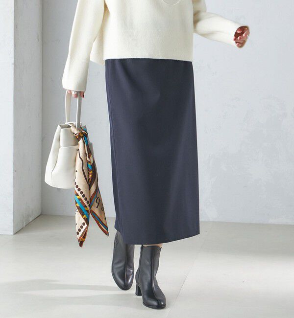 SHIPS for women「ストレッチ ツイル タイト スカート(セットアップ対応)」|スカート|