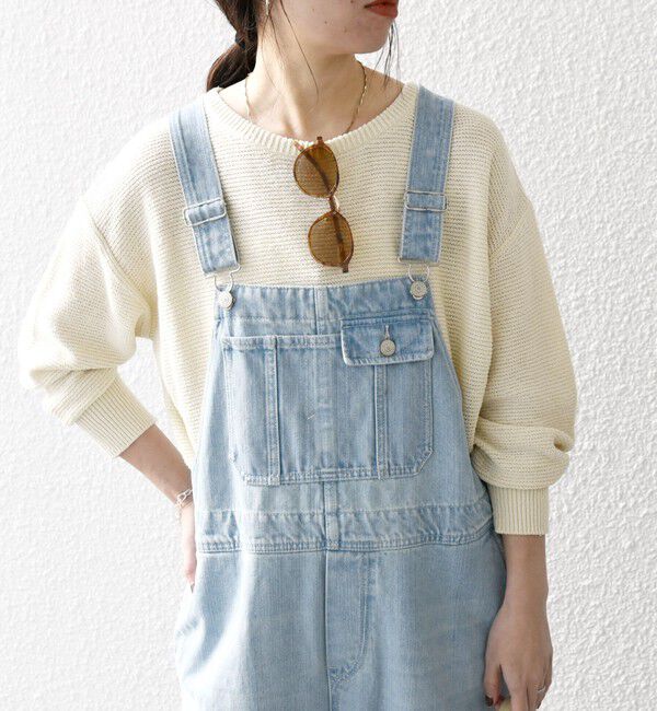 SHIPS any「SHIPS any: シルク コットン ボートネック ニット プルオーバー」|ニット・セーター|