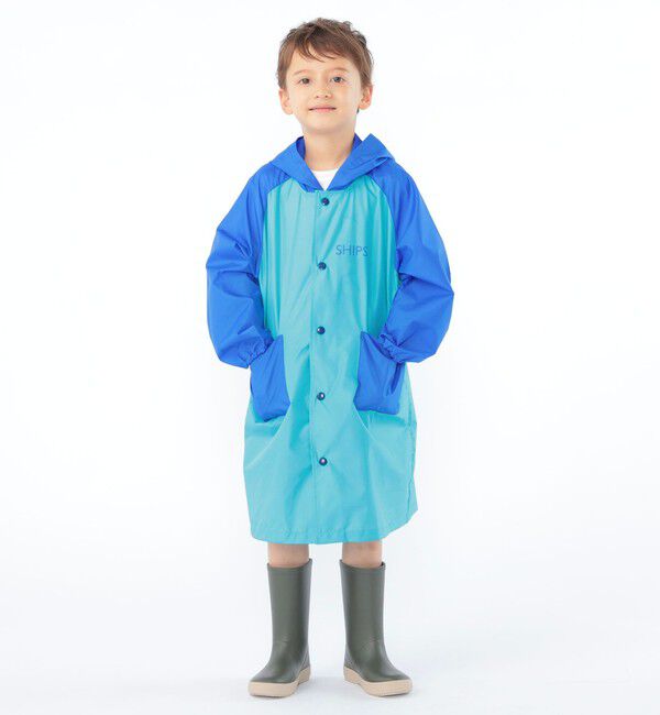 SHIPS KIDS「SHIPS KIDS:マルチカラー レインコート」|レインコート|