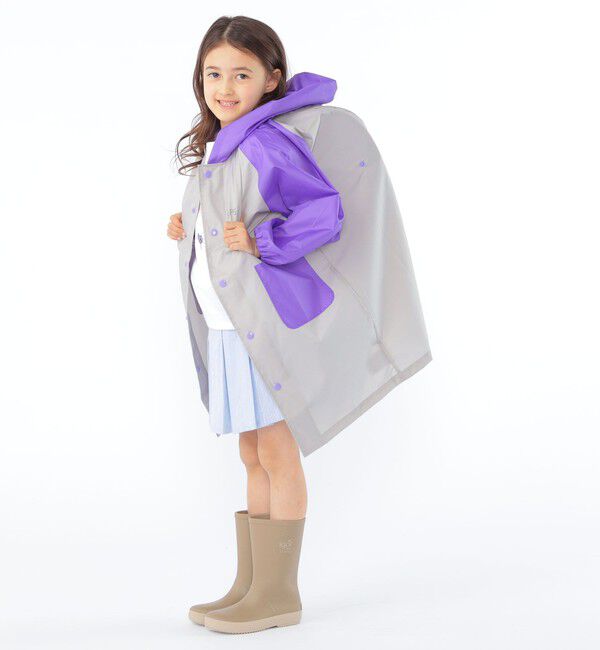 SHIPS KIDS「SHIPS KIDS:マルチカラー レインコート」|レインコート|