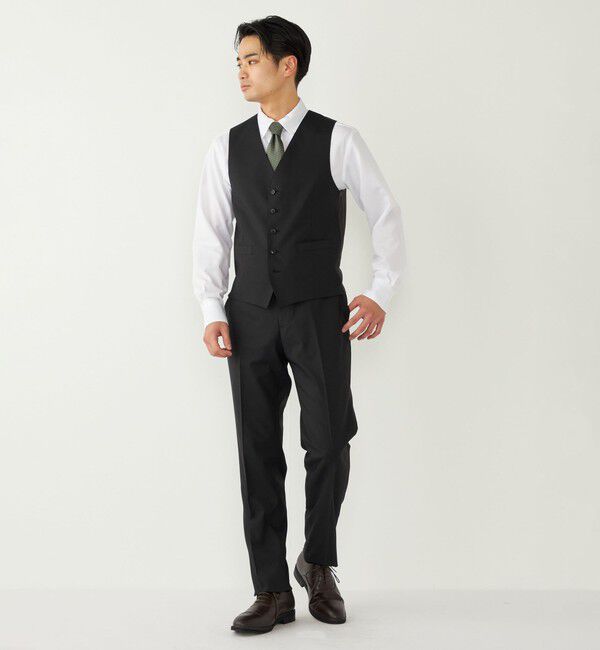 SHIPS Colors 「SHIPS Colors:〈洗濯機可能〉T/W スーツ スラックス(セットアップ対応可能)」|スラックス|