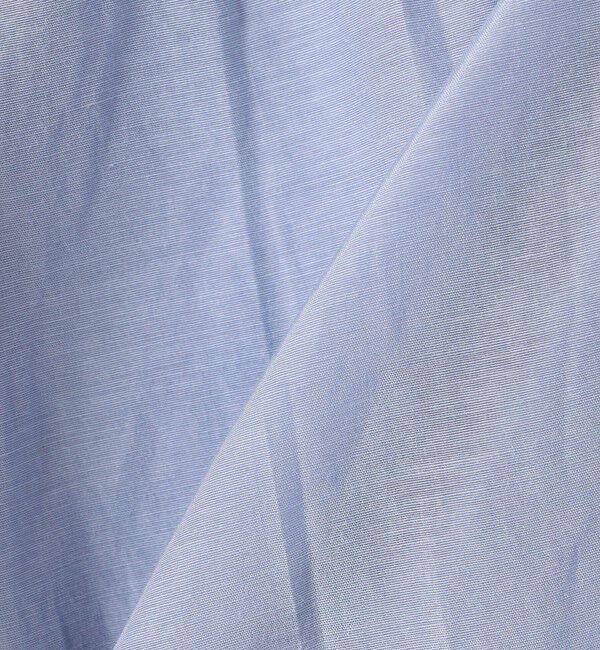 SHIPS Colors 「SHIPS Colors:〈手洗い可能〉コットン キュプラ ペプラム シャツ」|シャツ・ブラウス|