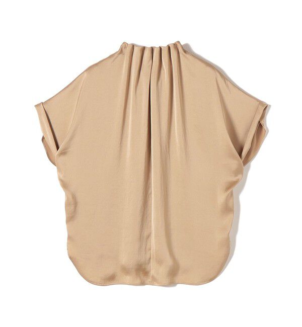 SHIPS for women「《予約》〈手洗い可能〉パール モチーフ ネック ギャザー ドルマン ブラウス」|シャツ・ブラウス|