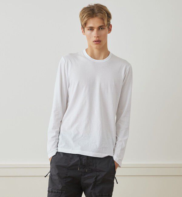 JAMES PERSE「クルーネック長袖Ｔシャツ MLJ3351」|Tシャツ・カットソー|