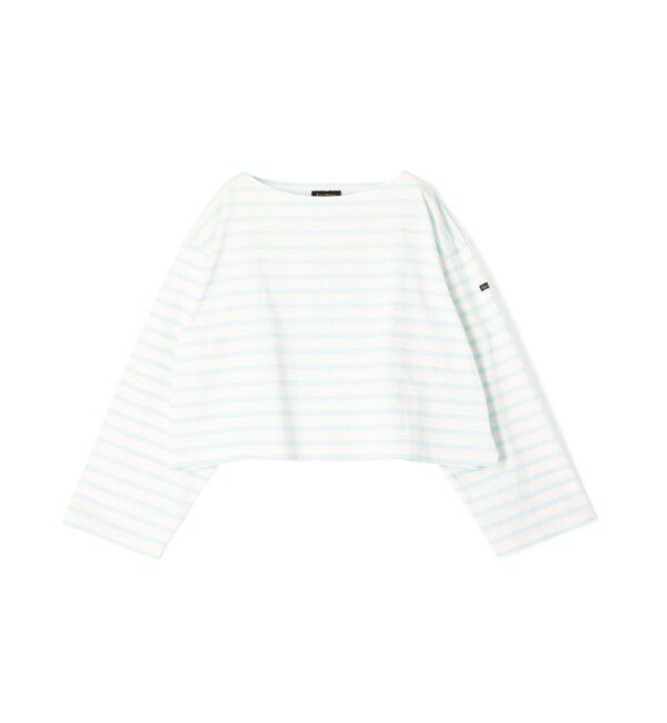 TOMORROWLAND BUYING WEAR「【別注】Le Minor ボーダー コットンプルオーバー」|Tシャツ・カットソー|62 ライトブルー系