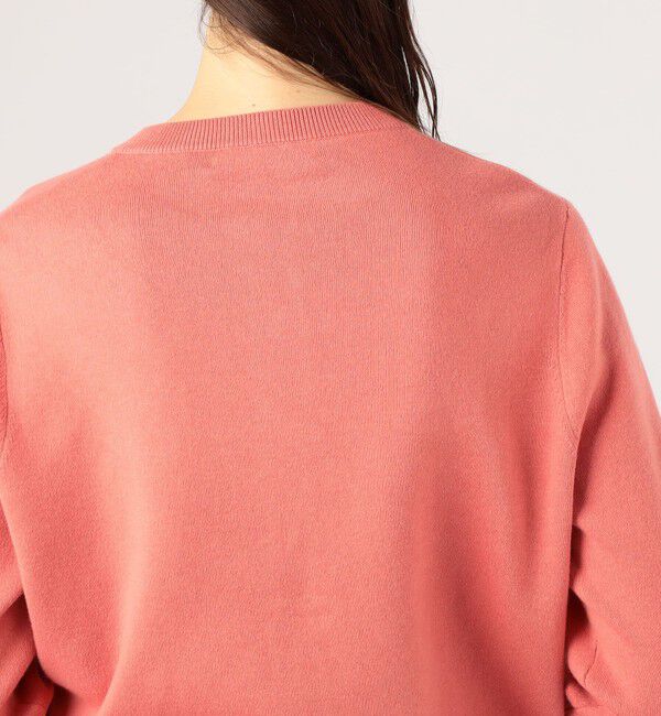 CABaN「コットンカシミヤ クルーネックカーディガン」|カーディガン|