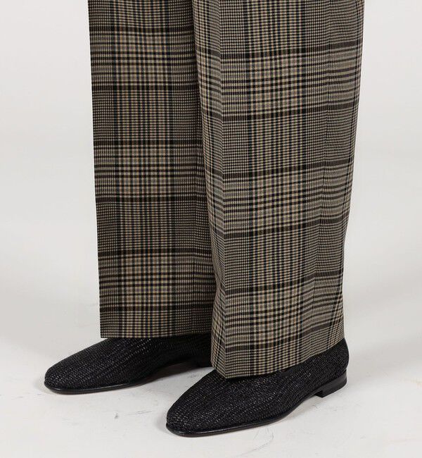 TOMORROWLAND MENS「ハルトウール 1プリーツ バレルパンツ」|スラックス|