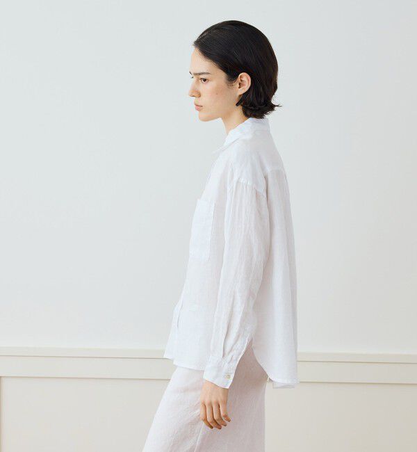 JAMES PERSE「ライトウェイトリネン オーバーサイズドシャツ WKO3970」|シャツ・ブラウス|