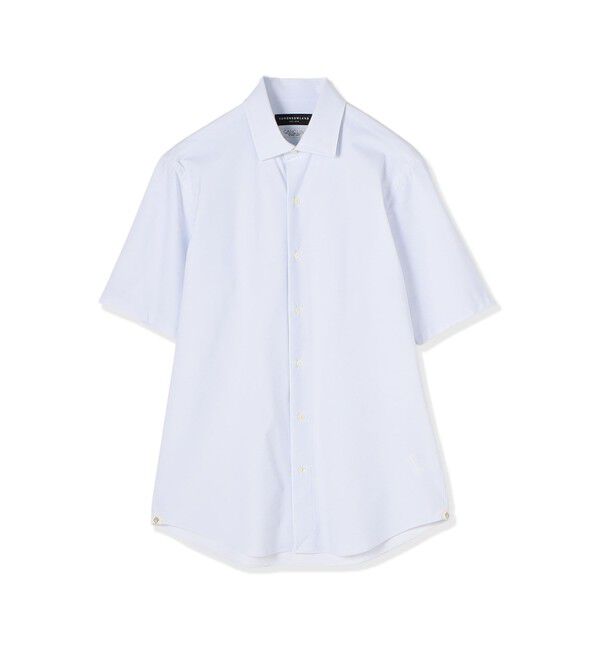 TOMORROWLAND MENS「ナイロンポリウレタン ワイドスプレッドカラー ハーフスリーブシャツ CANCLINI」|シャツ・ブラウス|11 ホワイト