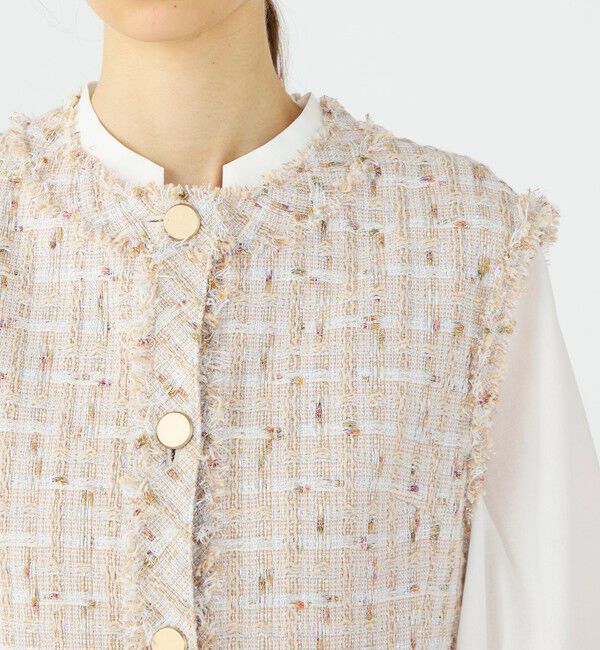 Ballsey「Mille-feuille クルーネックジレ」|ベスト・ジレ|