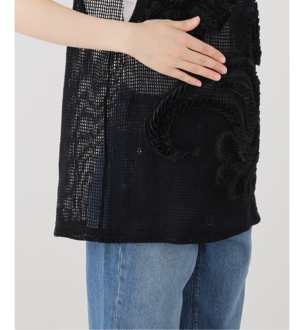  「TAAKK MESH EMBROIDERY TANK TOP TA26SS-JR075：カットソー」|Tシャツ・カットソー|