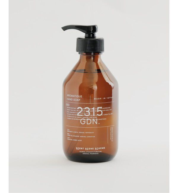 journal standard Furniture「★JSF AROMATIC HAND SOAP ハンドソープ  ■2315GDN」|ハンドケア|ホワイトベース