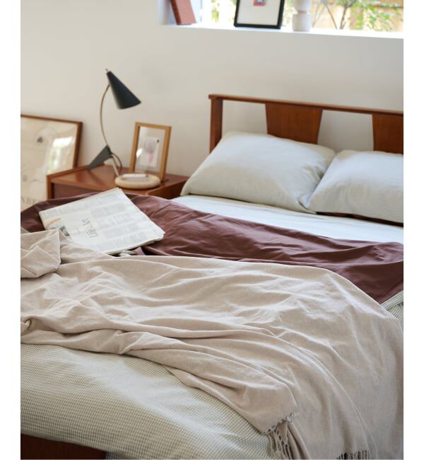 journal standard Furniture「SUCKER CHECK DUVET COVER Q　掛け布団カバー クィーン」|その他|