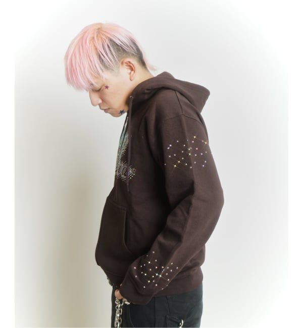 JOINT WORKS「Super Nova by Skin別注 Rhinestone Zip Hoodie」|パーカー|