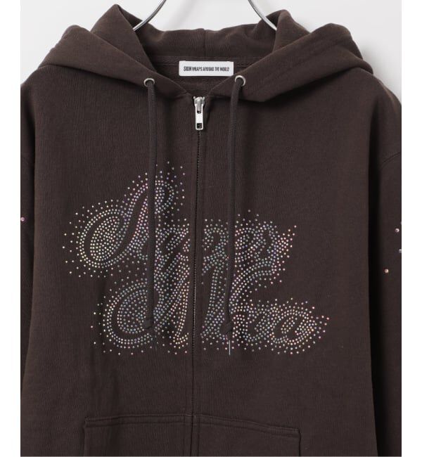 JOINT WORKS「Super Nova by Skin別注 Rhinestone Zip Hoodie」|パーカー|