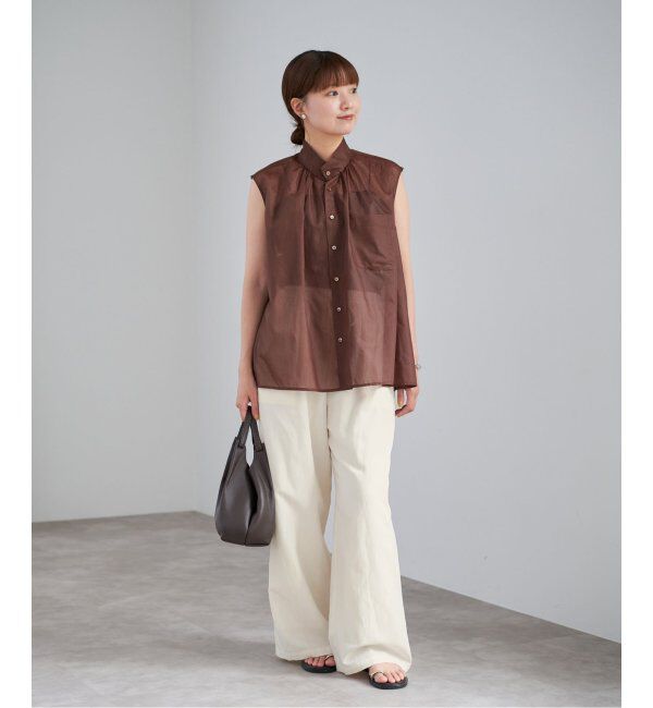 IENA「リネン混イージーパンツ」|その他|